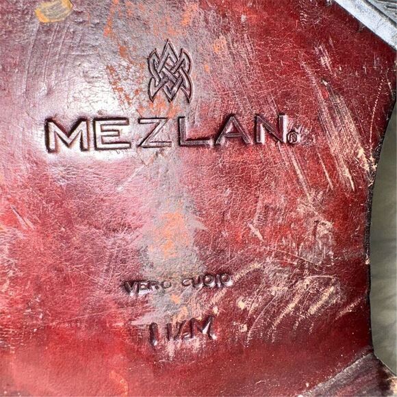 Mezlan McQueen Men's Black Leather Slip-On Loafers Size 11.5 Business Suits - Picture 7 of 13